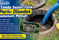 ciri septic tank sudah perlu disedot
