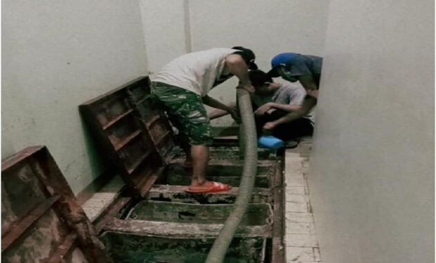 proses sedot wc