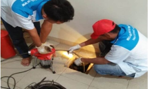 Service Saluran Kamar Mandi Mampet Dupak Surabaya 100% Lancar