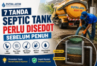 Tanda septic tank perlu disedot sebelum penuh